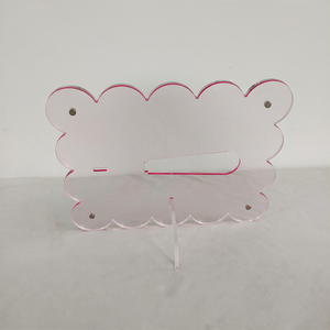 Rõ ràng <span class=keywords><strong>Acrylic</strong></span> vỏ sò hình ảnh khung nghệ thuật bé hình ảnh khung 5x7 khung ảnh nổi hình ảnh hiển thị đứng với vỏ sò cạnh - Product Image 3