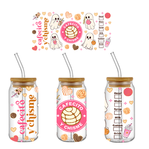Autocollants personnalisés pour verres – Motifs Halloween <span class=keywords><strong>Horreur</strong></span> Tueur – Transferts UV pour gobelets 12 oz – Décorations UV pour tasses - Product Image 5