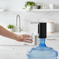 Bouteille à boire électrique automatique de 5 gallons Pompe à eau rechargeable par USB Pompe à eau portable avec fonction de pliage