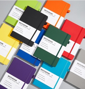 Promoción de fábrica, cuaderno de cuero PU de tapa dura A5 de alta calidad personalizado, diario, oficina, escuela, papelería, diario, libro - Product Image 1