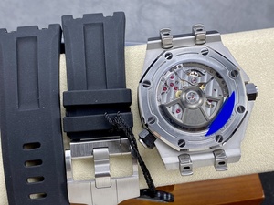 Reloj Mecánico de Lujo de la Mejor Calidad, Resistente al Agua, 42 mm, Fábrica ZF, Movimiento 4308, 15720, Audemars, Esfera Negra, Super Diver - Product Image 5