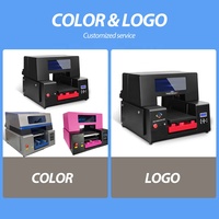 Impresora UV A3 de Uso Amplio Refinecolor, para Acrílico, PVC, Carcasas de Teléfono, Encendedores, Pelotas de Golf, Máquina de Impresión Plana para Pequeñas Empresas