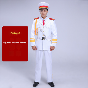 Abito personalizzato bandiera nazionale Performance vestito capitano personalizzabile prestazioni uniformi verdi uniformi per <span class=keywords><strong>Steward</strong></span> - Product Image 4