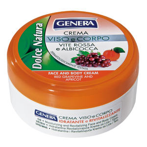 Crema Viso e Corpo GENERA 160ML Uva Rossa e Albicocca - Product Image 1