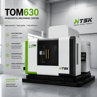Fresadora CNC Horizontal TOM630 con Cambio Automático de Herramienta para el Procesamiento de Piezas Complejas
