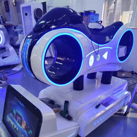 Simulador de Realidad Virtual 9D con Silla de Cine VR, Equipo de Realidad Virtual de Metal para Parques de Aventuras, Fabricado en China