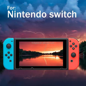 2.5D 9H Nintend <span class=keywords><strong>Switch</strong></span> Anti Oil Protecteur d'écran en verre trempé Anti-rayures Anti-empreintes digitales 0.33mm <span class=keywords><strong>Film</strong></span> de protection transparent - Product Image 4