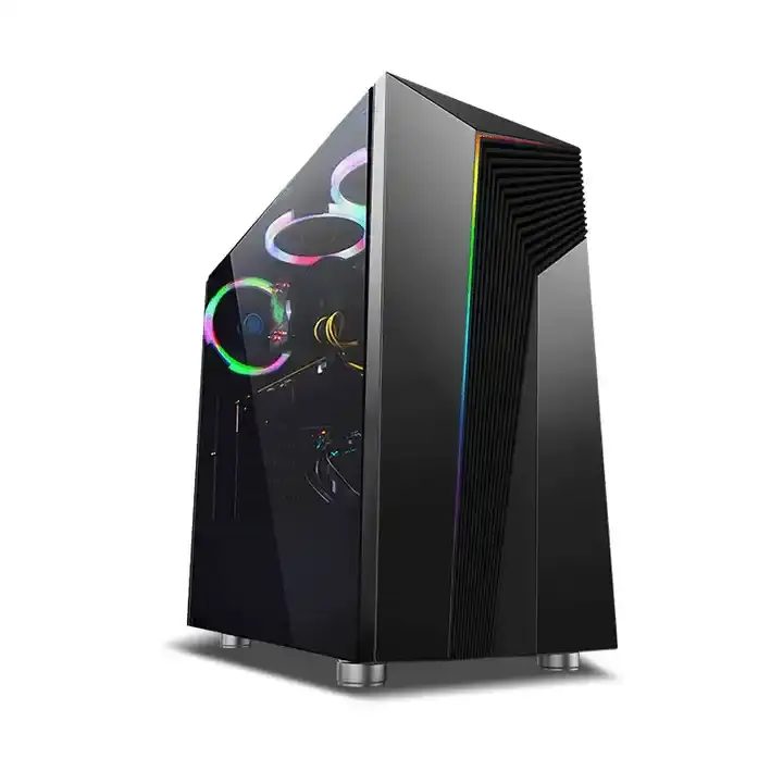 Desktop game PC DDR4 RTX3050, permainan kartu grafis desktop 12 I7 12700F 16G bagian Pc digunakan SSD Windows 10 8GB Intel 10 Core tanpa CD ROM