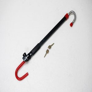 Verrouillage de volant de direction de voiture universel antivol de haute qualité noir solide réglable - Product Image 2