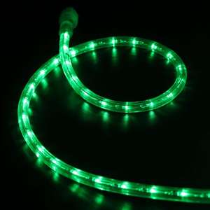 Ngoài trời <span class=keywords><strong>LED</strong></span> Rope Lights 18ft màu xanh lá cây <span class=keywords><strong>connectable</strong></span> IP65 không thấm nước cho trang trí nội thất - Product Image 3