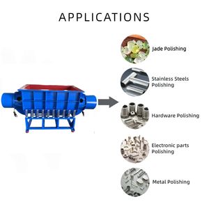 도매 가격 조작이 쉬운 대형 화강암 석재 청소 트로프 진동 텀블링 기계 - Product Image 2
