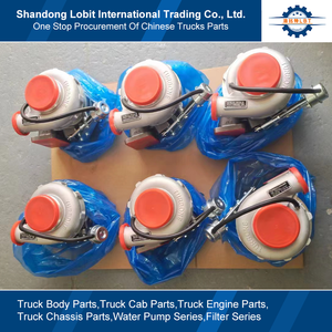 Sinotruk HOWO 371 8x 4 DAMPERLİ KAMYON yedek parça WD615 dizel motor egzoz gazı turbo HX55W 4046672 VG1095118233 Supercharger - Product Image 4