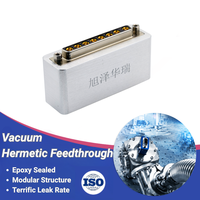 Connecteur de composants électroniques pour système sous vide à traversée hermétique, D-SUB 8W8 à disposition mixte, personnalisé