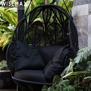 Wisemaxoutdoor Bird của Tổ treo ghế đu dây ghế sân trong nhà sàn ban công duy nhất võng lớn trứng đu ghế - Product Image 3