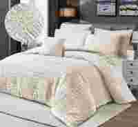 Ensemble de couette en fourrure de lapin de style moderne en gros avec taie d'oreiller 100% fibre de polyester doux confortable technique de tissage literie