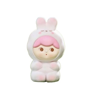 Juguete de PVC Adorable, Figura Coleccionable Yubi <span class=keywords><strong>NEGO</strong></span>, Caja Sorpresa de PVC, Figura de Escritorio Moderna y Jugueteable, Muñeca Decorativa, Caja Misteriosa de Regalo para Niñas - Product Image 1