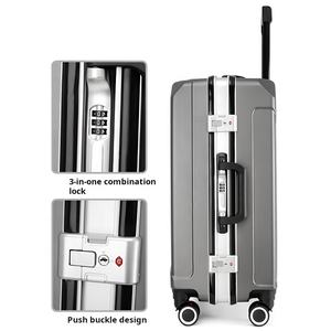 20 इंच 22 इंच 24 इंच 26 इंच के फैशनेबल ट्रैवल बैग, यूएसबी पोर्ट सूटकेस सामान के साथ - Product Image 4