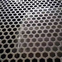 Tôle perforée perforée en acier inoxydable feuille décoration maille en aluminium perforée plaque de poinçon de persienne