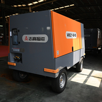 Compresseur d'air silencieux, écologique, refroidi par eau, lubrifié au diesel ZEGA 141SCY-12-15, moteur 17/15 M/min, portable