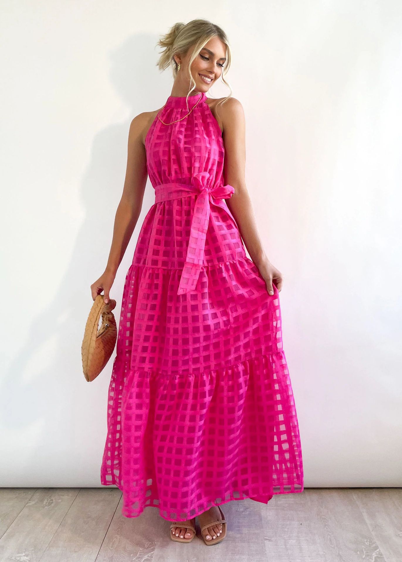 slim fit dress slacks Backless Cut-Out Long Formal Dress with Beading– PromGirl
