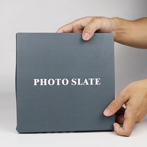 Bloc <span class=keywords><strong>d</strong></span>écoratif en <span class=keywords><strong>ardoise</strong></span> en forme de cœur 20x20cm, cadre photo personnalisable par sublimation, centre de <span class=keywords><strong>table</strong></span> en <span class=keywords><strong>ardoise</strong></span> avec support de présentation - Product Image 6