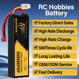 Batería de Avión 150C 5000mAh 7.4V de Iones de Litio para Dron Pulverizador Agrícola - Product Image 4