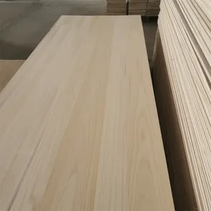 Fabricação de prancha de madeira paulownia painel de madeira maciça paulownia