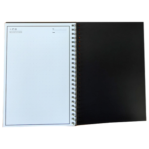 Versandfertig Schwarzes Rocket Book Notizbuch A5-Größe Heiß Nass Abwischbar Wiederverwendbar PP-Material Einband mit Spezialdruck als Geschenk - Product Image 6