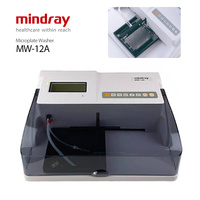 Lavadora de microplacas Mindray MW-12A Elisa para lector de placas, sistema de análisis bioquímico, material ABS, bombas de pozo profundo, fondo cónico