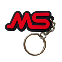 Gantungan Kunci Karet PVC Logo Kustom 3D Lembut Personalisasi Kartun Anime Hadiah Promosi Llaveros Gantungan Kunci Karet PVC Lembut