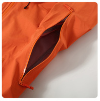 Veste imperméable respirante unisexe pour l'automne, coupe-vent légère pour la randonnée en plein air et l'alpinisme, avec capuche amovible