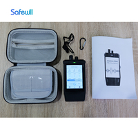 Compteur de particules numérique Safewill haute précision 2,83 L/min, portable, avec fonction température et humidité, moniteur de poussière
