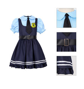 Costume d'Halloween Judy Bunny Cosplay Costume Anime Sheriff Badge Set Parent-Enfant Lapin <span class=keywords><strong>Police</strong></span> Performance Cos Outfits - Product Image 4