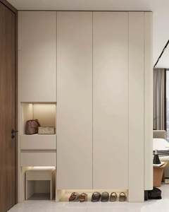 Armoire à chaussures de grande capacité, armoires de couloir personnalisées, armoires de rangement pour chaussures, placard d'entrée - Product Image 2