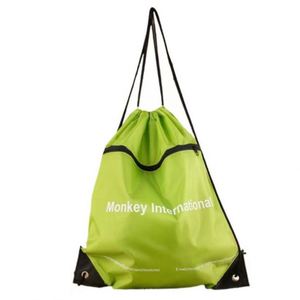 Design Custom logo Promotional Gift Sublimation Printed Nylon Polyester <b>Drawstring</b> <b>Backpack</b> Bag - Product Image 1
