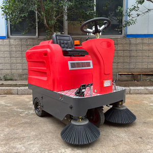 Floor Sweeper 28 In 48V Electric Driving Type For Property Management Municipal Use - Product Image 4