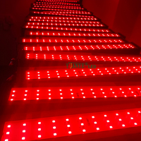 Barra de Luz LED para Pared de 54 LED, 12W-120W, RGB+CCT, Control DMX512, IP65, Construcción de Aluminio, Iluminación para Escenarios de Fiestas y DJ