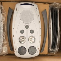 Système d'éclairage automobile en plastique 24V, nouveau, double aérateur intérieur avec lumière LED pour bus WJC-C-011