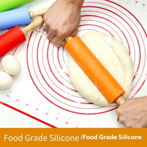 Hot bán Silicone cán <span class=keywords><strong>pin</strong></span> không dính Baking bột lăn cán <span class=keywords><strong>Pin</strong></span> cho dụng cụ nhà bếp - Product Image 3