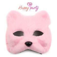 Peluca y vestido rosa para fiesta con máscara para eventos para ocasiones festivas - Product Image 1