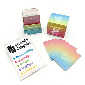 Impresión de Tarjetas de Juego Personalizadas, Tarjetas de Juego de Conversación Personalizadas para Amigos y Grupos - Product Image 1