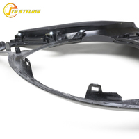 Pour BMW Garniture de volant en fibre de carbone sèche G30 X3 G01X4 G02 6 SER GT G32 2017-19, Cache central de volant intérieur, Amélioration automobile