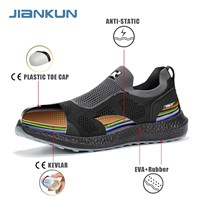 50% de réduction sur les chaussures de sécurité de style baskets JIANKUN, respirantes, légères, anti-impact, anti-perforation, anti-décharge électrique, antidérapantes, résistantes à l'usure