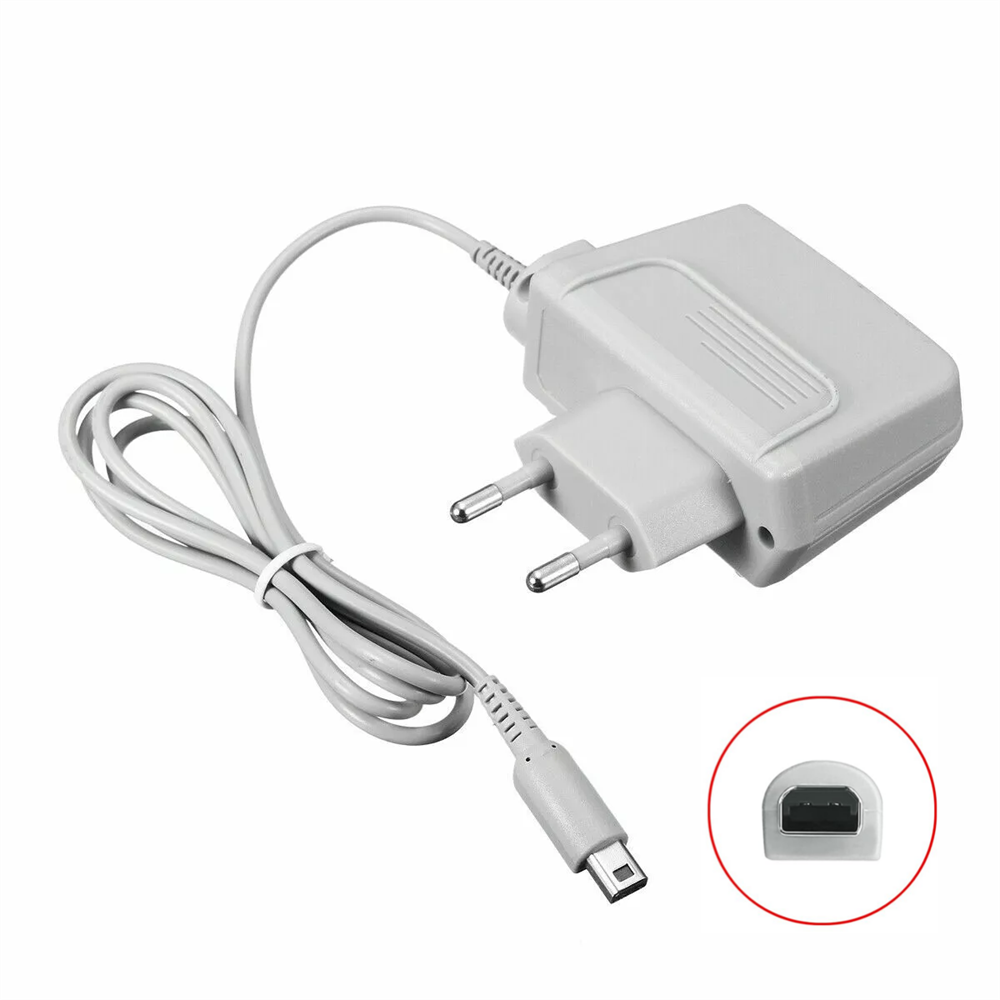 3DS充電器、NDSI AC電源アダプター、家庭用/旅行用壁掛け充電器、US/EU