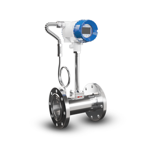 Débitmètre numérique pour air comprimé, gaz et eau, en acier inoxydable SS304 SS316L, PN40 bars, avec raccord à bride fileté, OEM - Product Image 5