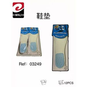 Mnj Plantillas Insoles 03249 Sport Cushioning Support 12Pcs Pack - Product Image 1