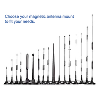 Antena GNSS Beidou de 433 MHz, Amplificador de Señal CB, Potencia Inalámbrica Móvil de Largo y Corto Alcance para Comunicación en Automóviles