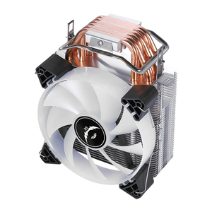 Refroidisseur de processeur universel QiuzAim pour PC Intel & AMD tour de caloduc 4/6 efficace ventilateur PWM <span class=keywords><strong>120mm</strong></span> éclairage RVB prises LGA1700/AM4 - Product Image 4