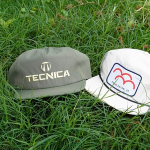 หมวกแก๊ปแบบไม่มีโครง 5 ชิ้น ผ้าไนลอน ปักโลโก้แบบสั่งทำ สำหรับผู้ชาย - Product Image 1