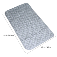 Laveuse matelassée portable sécheuse résistant à la chaleur planche à repasser couverture alternative couverture magnétique tapis de repassage couverture